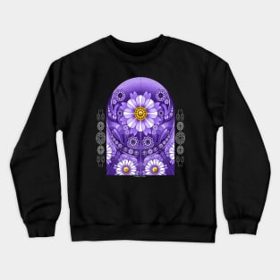 Stainglass Spring Equinox - Violet Edition Crewneck Sweatshirt